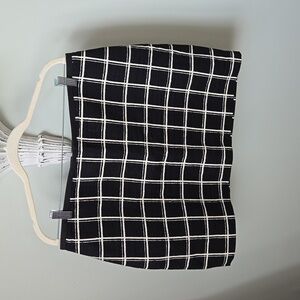 Checkered Madewell skirt